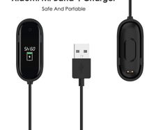 Xiaomi Mi Band 4 (Charging Cable) with Package Black