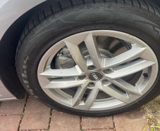 R17 audi alloys wheels & Nearly New tyres