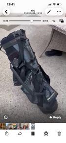 golf clubs and bag Free