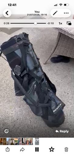 golf clubs and bag Free