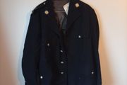 2 X Vintage Obsolete An Garda Siochana Uniform coats. A Tunic &amp; heavy winter Greatcoat.  Very rare!!!