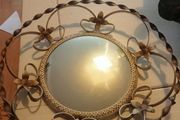 Vintage round mirror