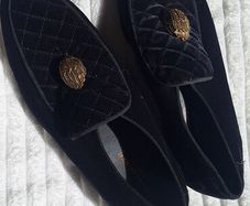 Kurt Geiger London Velvet Loafers