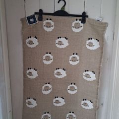 Natural small rug BNWT
