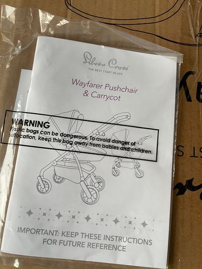 silver cross wayfarer carrycot and Puschair