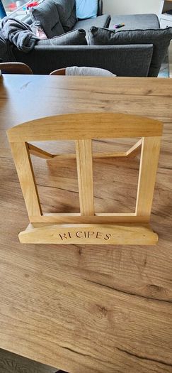 recipe book holder