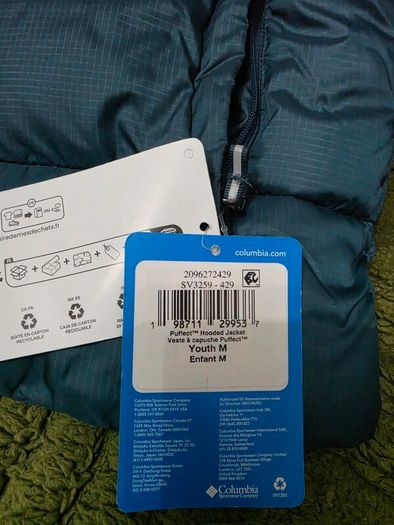 Columbia and Monterrain Puffer Jacket