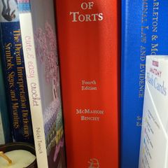Law of Torts book