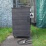 Custom Handmade Wooden Smoker, On Wheels (Pellet & Wood Chips) Image 4
