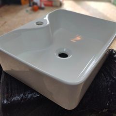 Bathroom Sink/Basin and chrome plug - Mexen Eva Counter Top Basin