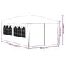 Party Tent 3x6 m Blue Image 4
