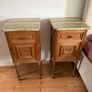 Antique bed side tables Image 3