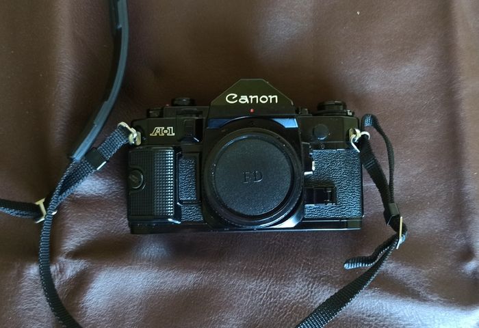 Canon A1 Analog Camera + Lenses