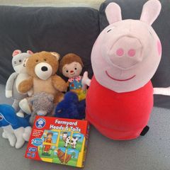 Teddys, Peppa and game