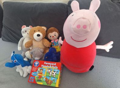 Teddys, Peppa and game