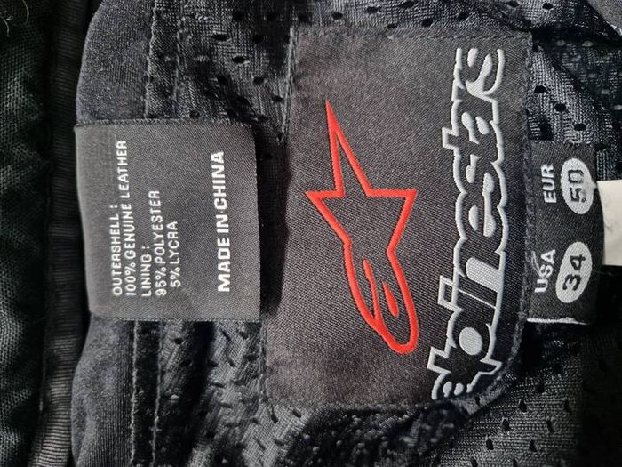 Alpinestars Leather Trousers