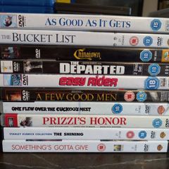 Jack Nicholson Dvd Collection Bundle Chinatown The Shining Easy Rider Etc