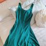 New Look Green Skater Dress Image 2