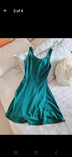 New Look Green Skater Dress