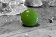 New Flat Round Cabinet Drawer Knob x11