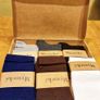 Mysocks Unisex Luxury Knee High Socks Gift Box Set ,6 Pack, Dark 8-11 - Premium Cotton Blend Ribbed Dress Socks, Brand New Multi-Color Bundle Image 4