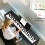 88-Key Fully Weighted Digital Piano with Furniture Stand, Triple Pedal & Wireless Connection Image 5