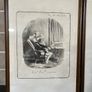 Vintage 'At The Dentist's' by Honore Daumier Framed Prints Image 2