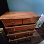 chest of drawers solid pine Image 2