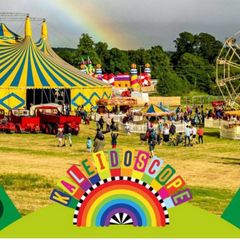 festival kaleidoscope caravan ticket for sale