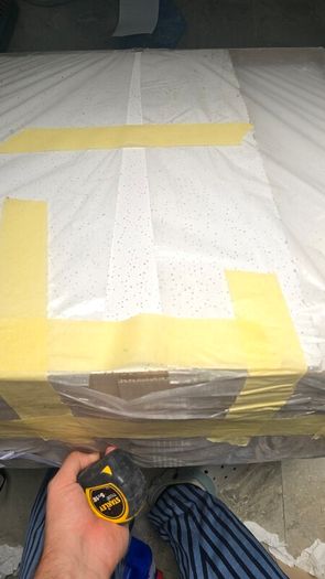 Suspended ceiling tiles pack of 14