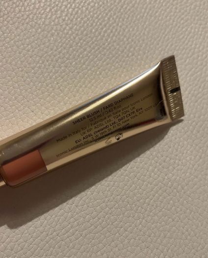 Iconic London sheer blush 12.5ml shade rose riot
