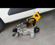 DeWalt DWS774 216mm XPS sliding mitre saw, 230/240V