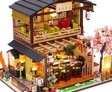 3D Wooden Dollhouse Toy Children's Birthday Gift