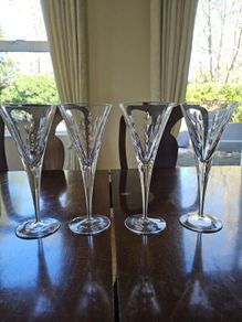 4 x John Rocha Waterford Crystal Imprint Glasses