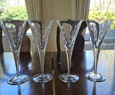 4 x John Rocha Waterford Crystal Imprint Glasses
