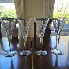 4 x John Rocha Waterford Crystal Imprint Glasses