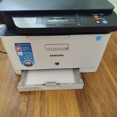 Samsung Xpress colour laser printer and scanner selling with  2 colour toner cartridges