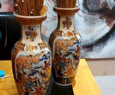 Pair of vintage  Chinese  Vases