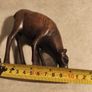 African Carved Deer (handmade) Image 2