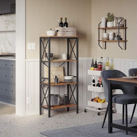 New Kitchen Living Room Stylish Bookcase - FREE P&P