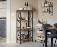 New Kitchen Living Room Stylish Bookcase - FREE P&P