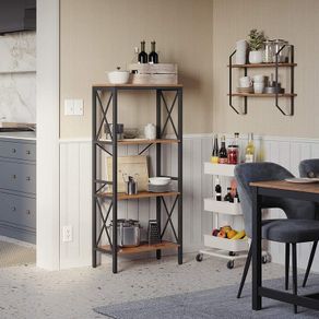 New Kitchen Living Room Stylish Bookcase - FREE P&P