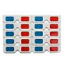 Universal Paper Anaglyph 3D Glasses Paper 3D Glasses View Anaglyph Red Cyan Red/Blue 3D Glass For Movie EF Image 4
