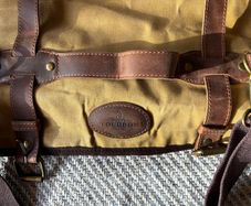 Tourbon Leather and Canvas Knife Roll