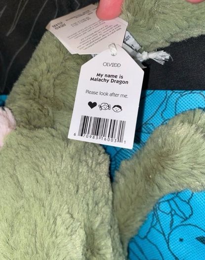 Jellycat malachy dragon 50cm