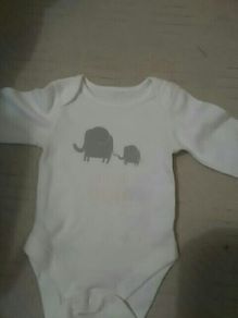 BNWT M+S Little Sister Vest, In Gift Bag Up To 1 Month