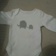 BNWT M+S Little Sister Vest, In Gift Bag Up To 1 Month