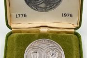 "The Irish in America" one ounce fine silver bicentennial commemoration medallion