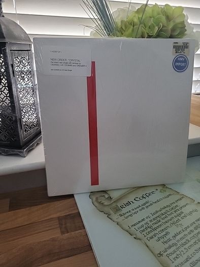 New Order crystal 2 by 12" 33 rpm vinyl us import
