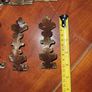 Antique Solid Brass Curtain Holdbacks Image 5